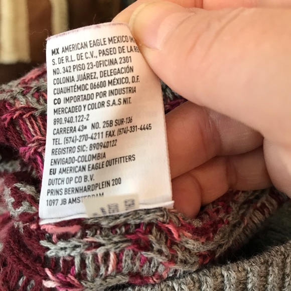 American Eagle outfitters oversized 100% cotton hooded sweater - Picture 5 of 6